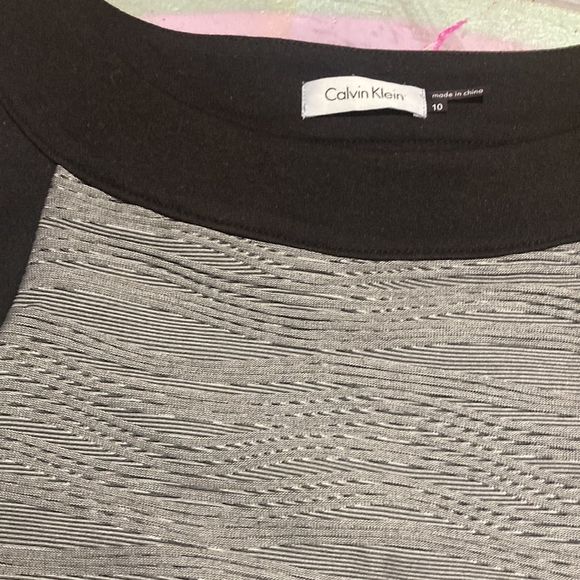 Calvin Klein Women’s Professional Textured Ribbed Modern Dress Size 10 NWOT - Picture 2 of 4